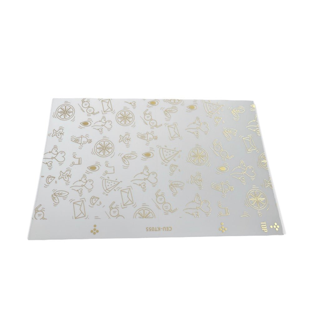 Lámina Parte Trasera Lensun Deluxe Dorado