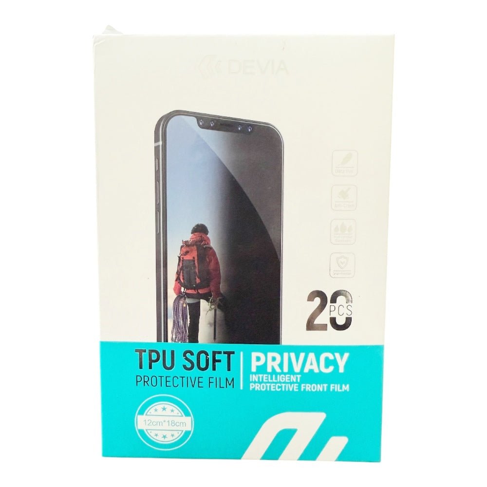 Protector Pantalla Devia TPU Soft Privacy HD Transparente
