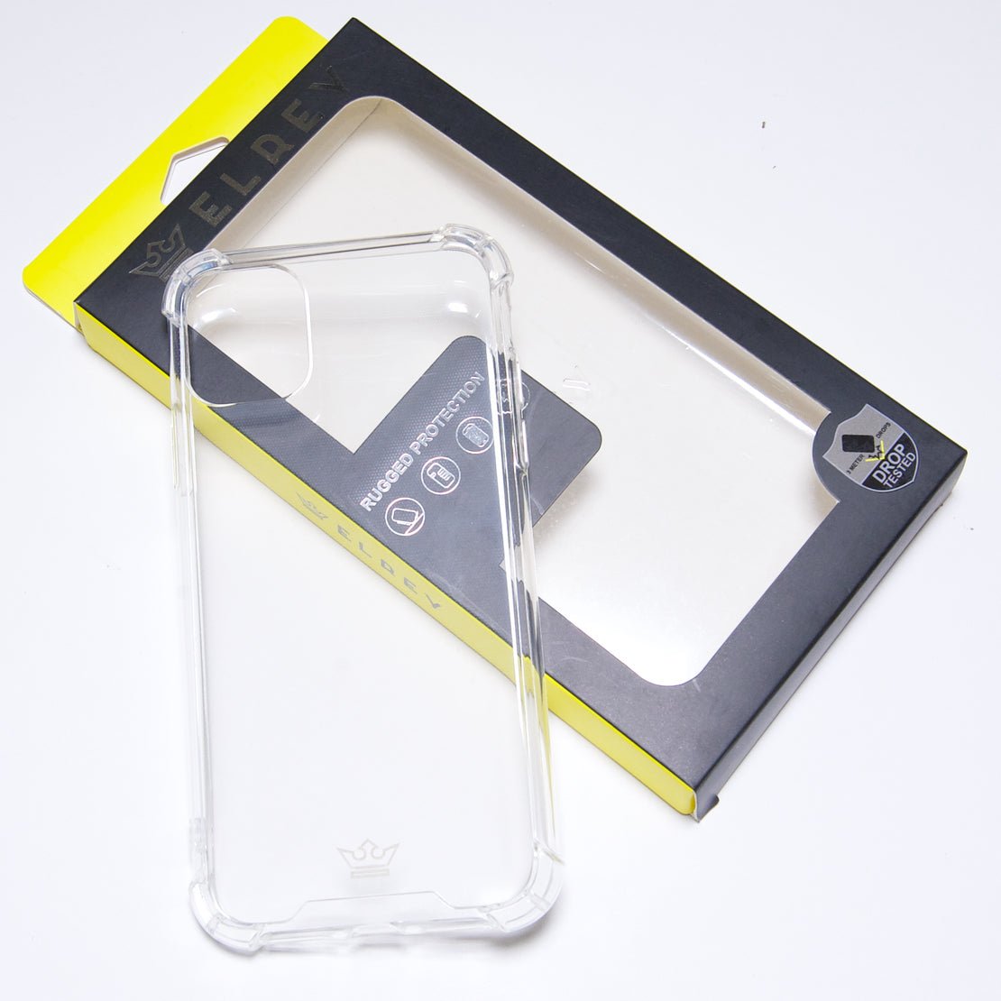 Estuche Protección El Rey Hard Case Reforzado Apple iPhone 11 Pro Color Transparente