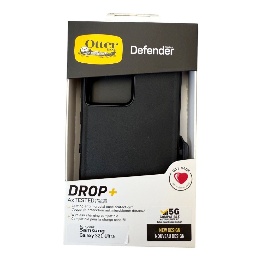 Case OtterBox Defender Negro para Galaxy S21 Ultra
