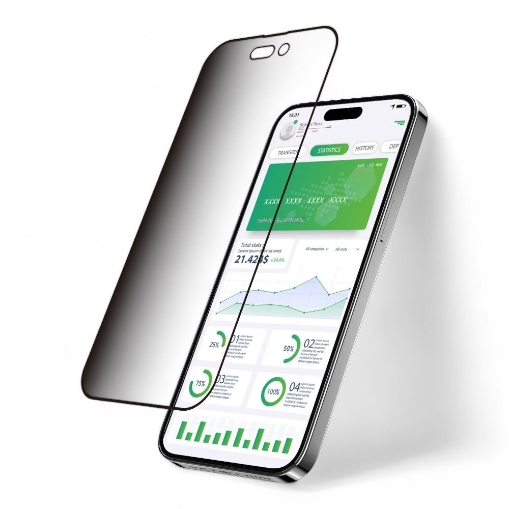 Protector Pantalla SwitchEasy Vidrio Templado iPhone 16 Plus Glass Privacy Tempered Glass Screen Protector Color Transparente — foto 2