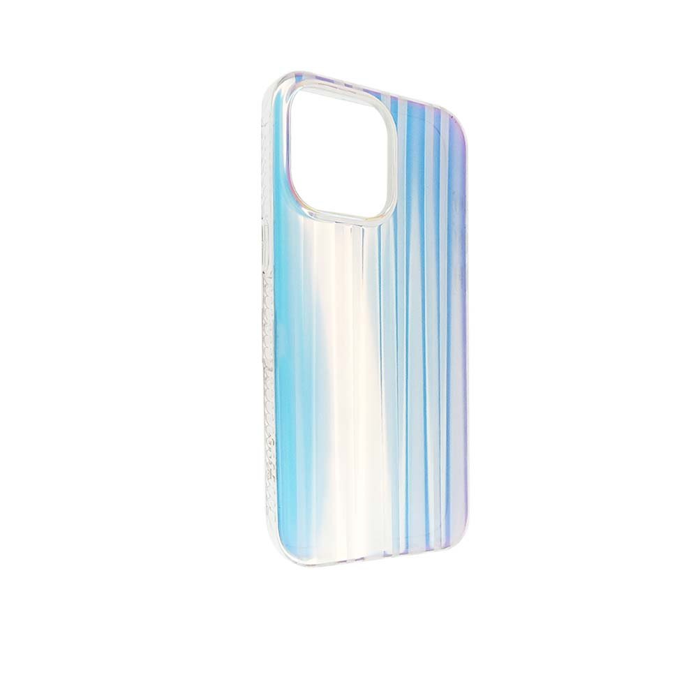 Estuche el Rey Cosmos iPhone 15 Pro Max Tornasol Lineas Color Multicolor