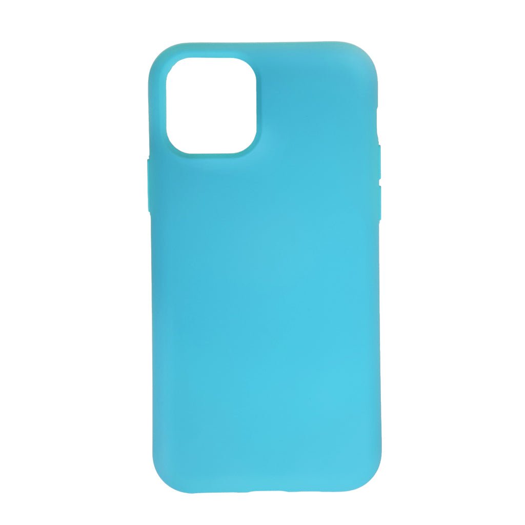 Estuche Silicon el Rey Silicon Apple iPhone 11 Pro Color Turquesa