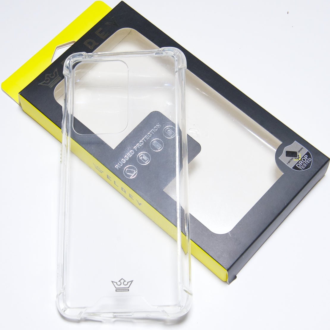 Estuche Protección El Rey Hard Case Reforzado Samsung S20 Ultra Color Transparente