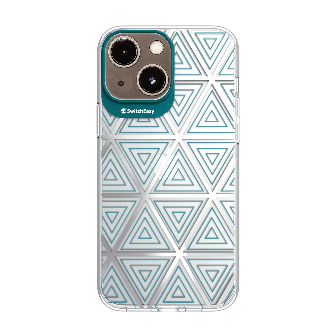 Estuche Clásico SwitchEasy Artist Double In Mold Decoration Apple iPhone 13 / iPhone 14 Color Aurora