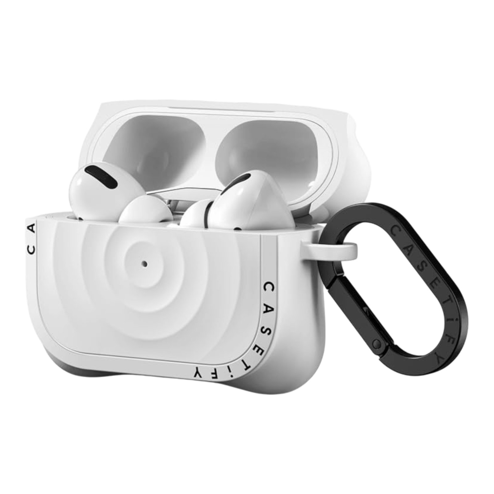 Estuche CASETiFY Ripple para AirPods Pro 2 - Blanco — foto 3