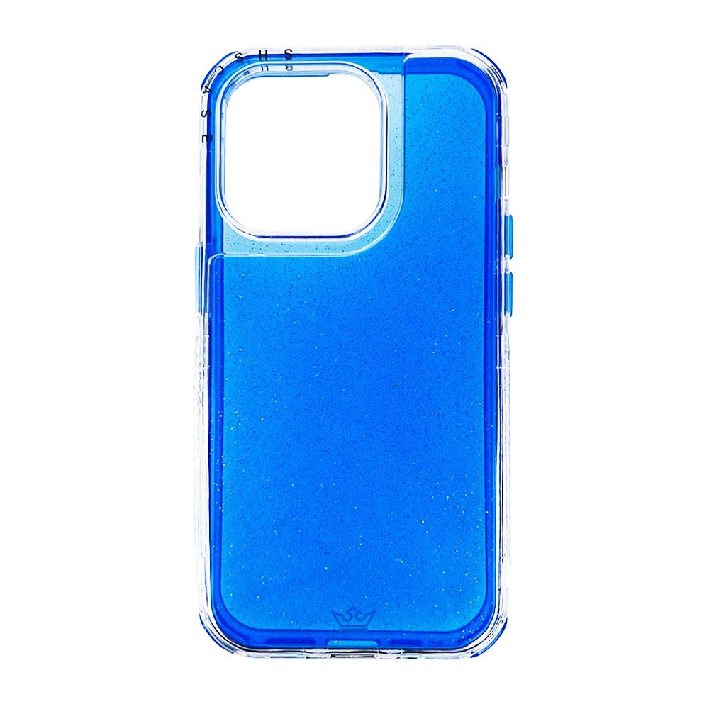 Case el Rey Glitter iPhone 14 Pro Max Azul