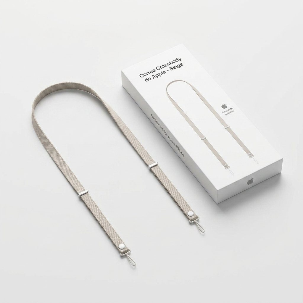 Accesorio Apple Correa Strap Crossbody Beige — foto 6
