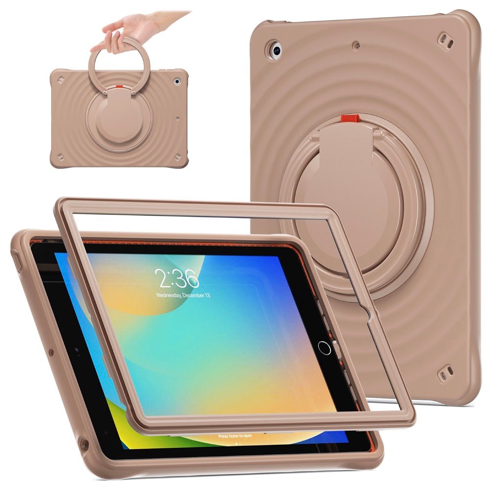 Estuche Chief Engineer B Series Modelo iPad 10.2 Color Cafe con Strap — foto 4