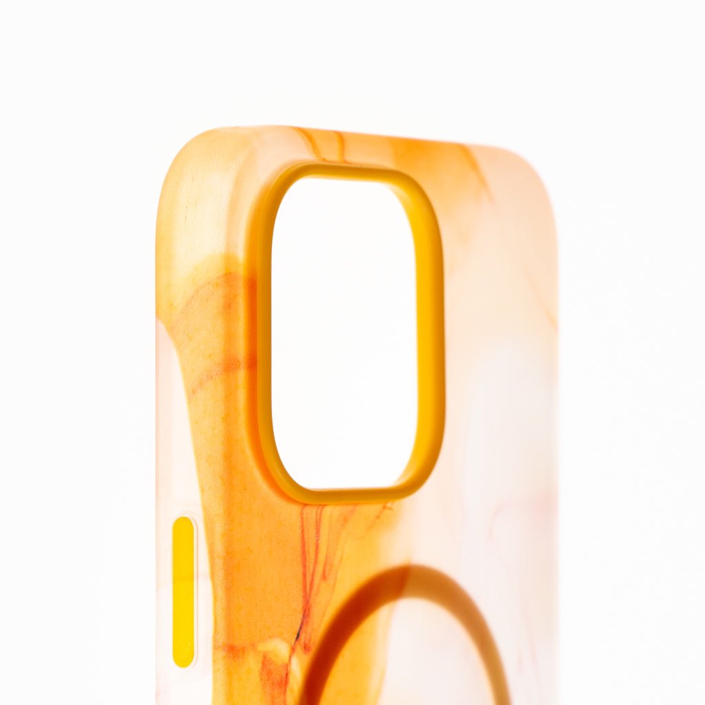 Estuche Clásico El Rey Figura Apple iPhone 14 Pro Max Color Naranja — foto 4