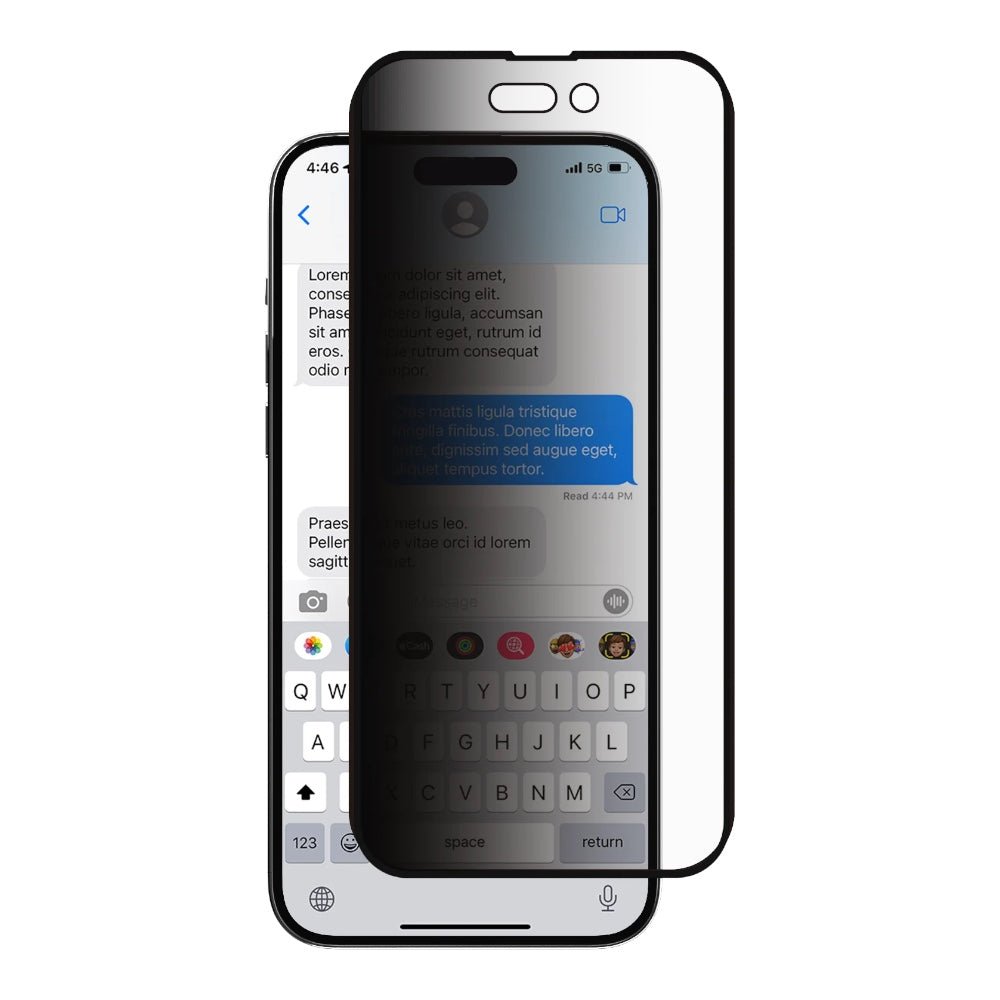 Protector Pantalla SwitchEasy Vidrio Templado iPhone 16 Glass Privacy Tempered Glass Screen Protector Color Transparente