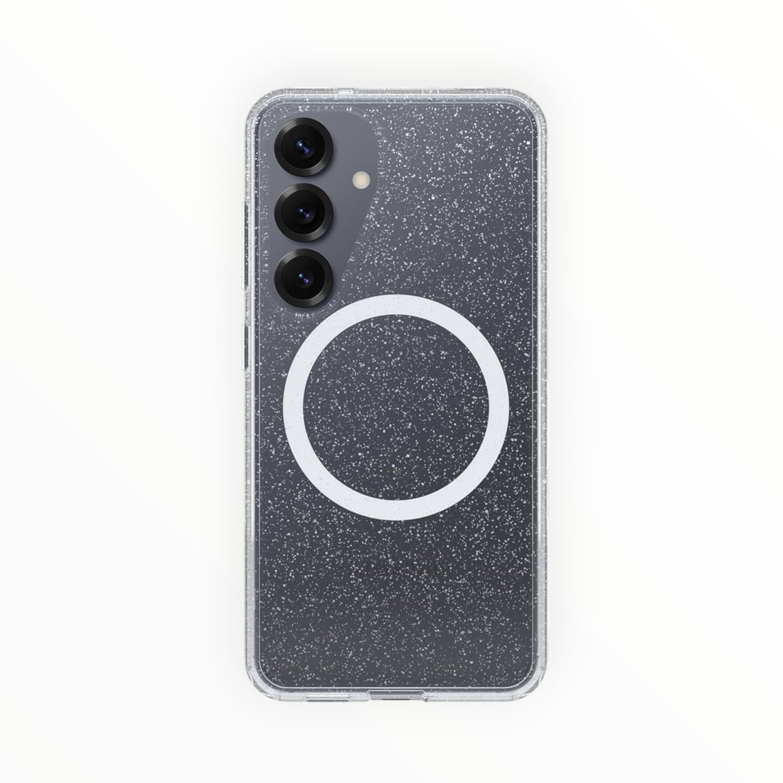 Estuche OtterBox Symmetry MagSafe S25 Transparente Glitter