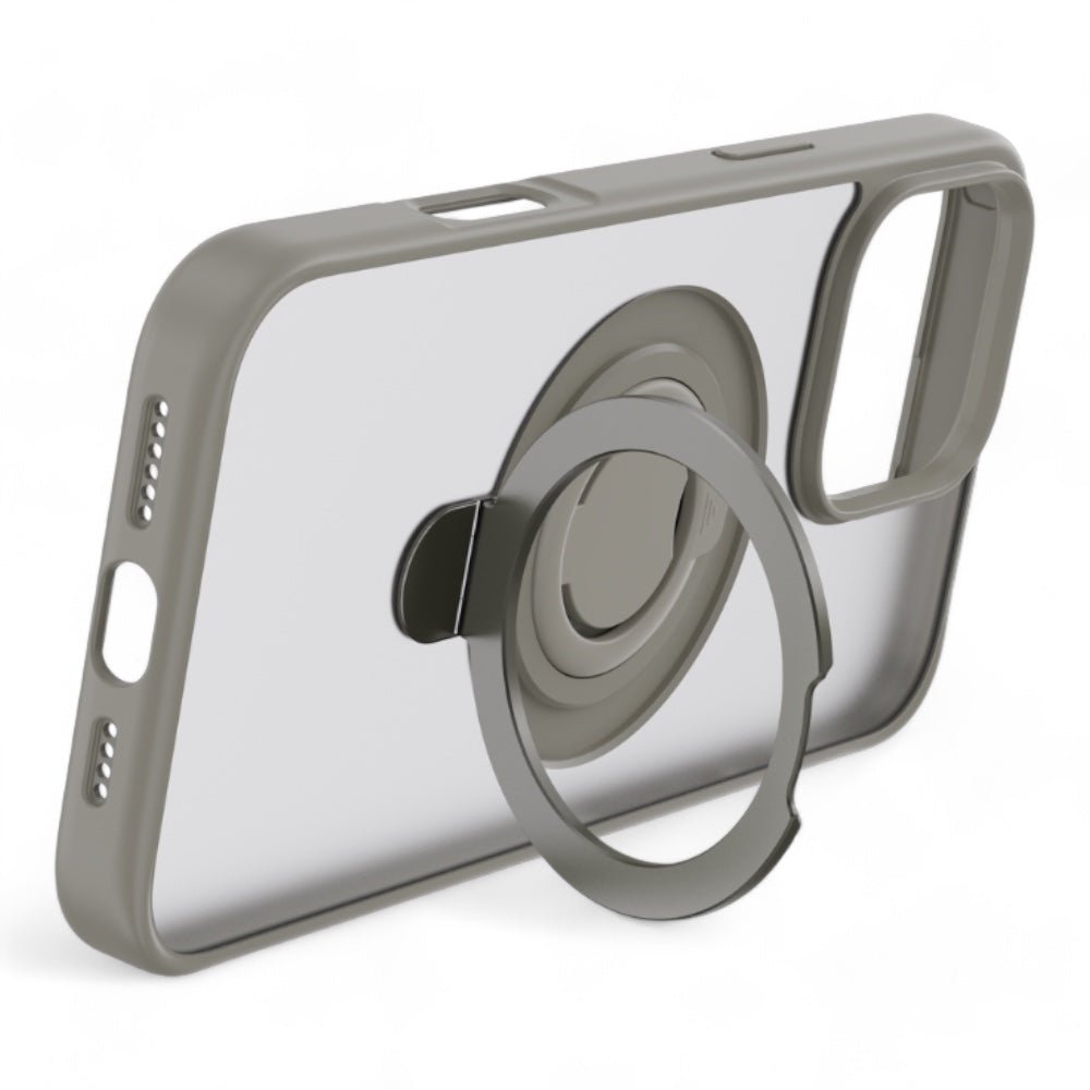Estuche Devia MagSafe iPhone 16 Plus Delight Series - Gris Oscuro — foto 4