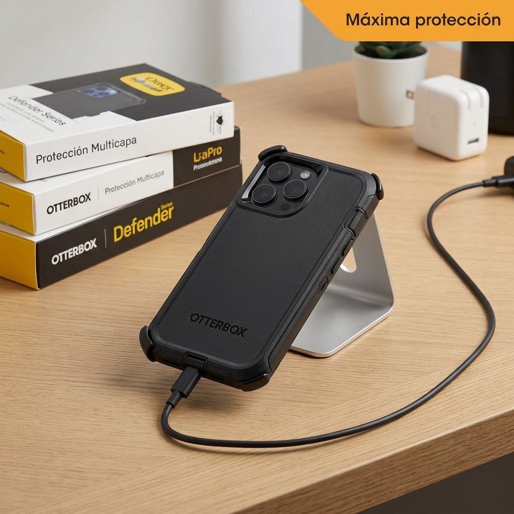 Case OtterBox Defender iPhone 17 Negro — foto 4
