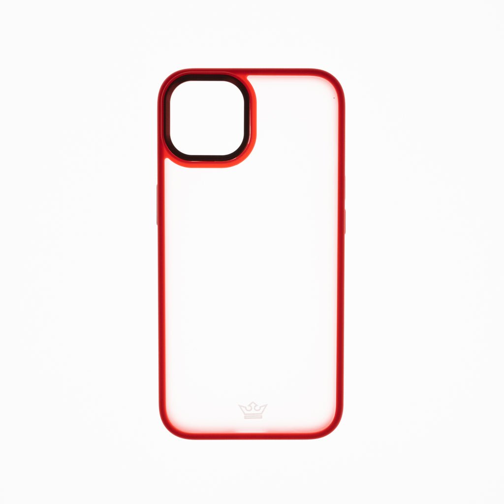 Estuche Clásico el Rey Apple iPhone 13 Color Rojo