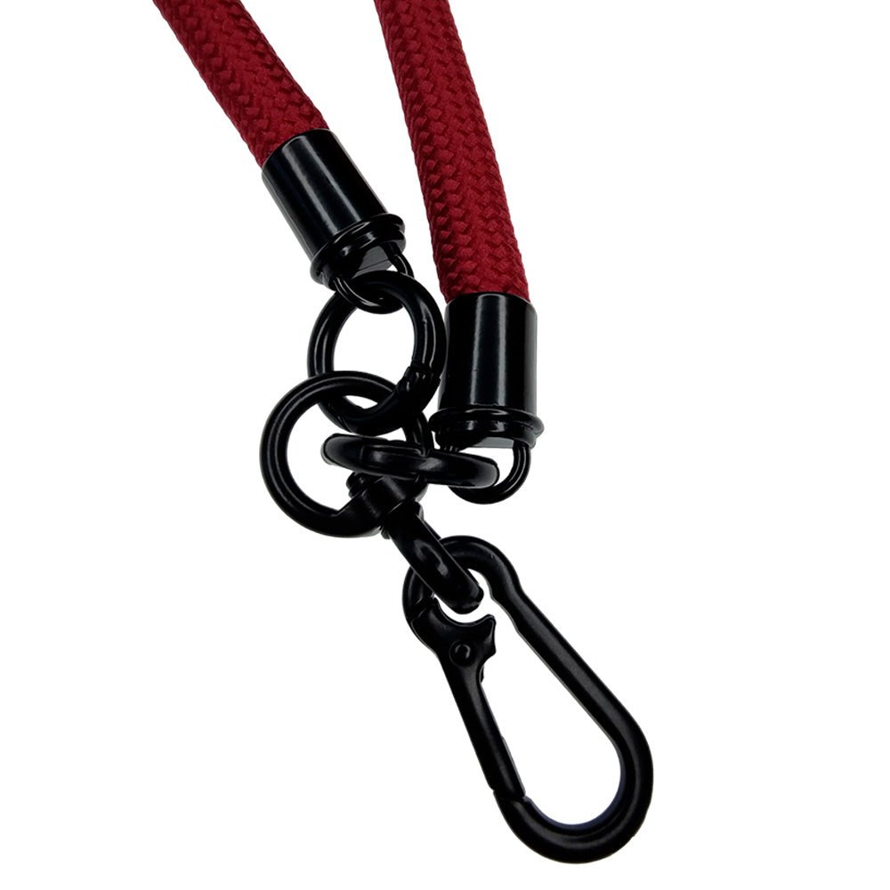 Accesorio el Rey Strap 8mm 1.2 M Largo con Sujetadora New con Colgador de Llaves y Audífonos Color Corinto — foto 3