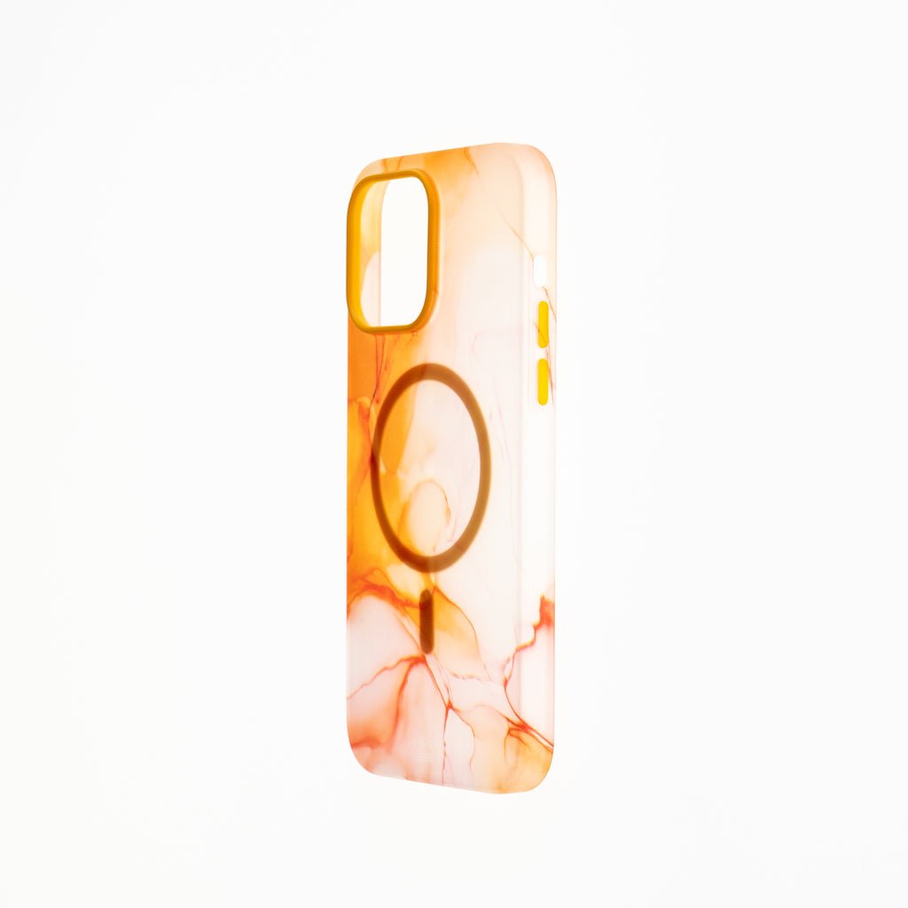 Estuche Clásico El Rey Figura Apple iPhone 14 Color Naranja — foto 2