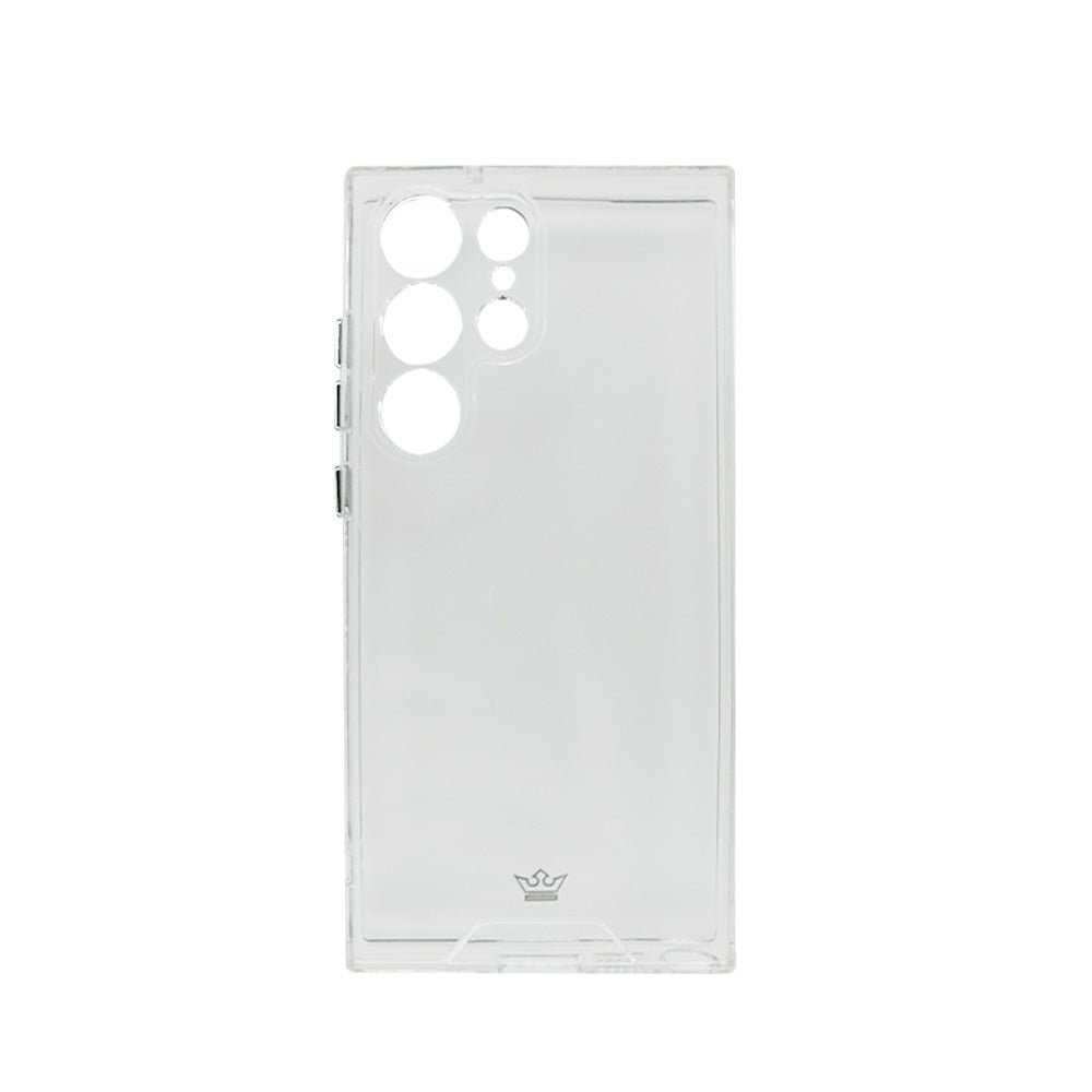 Estuche Transparente el Rey con Botones Samsung S23 Ultra Color Transparente
