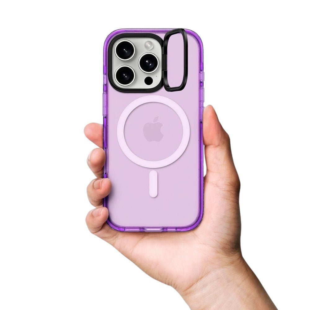 Estuche CASETiFY Ring Stand MagSafe iPhone 16 Pro Max - Morado — foto 3