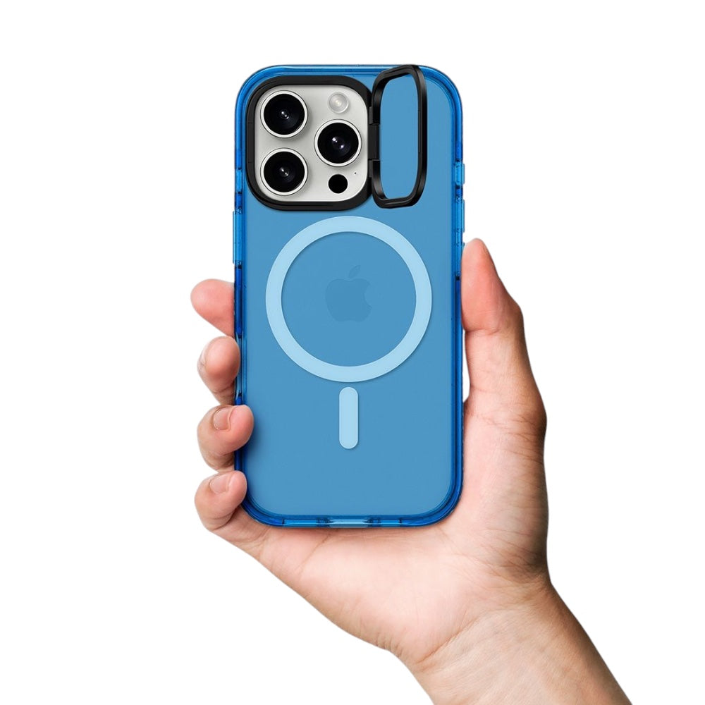 Estuche CASETiFY Ring Stand MagSafe - iPhone 16 Pro Max Azul — foto 4
