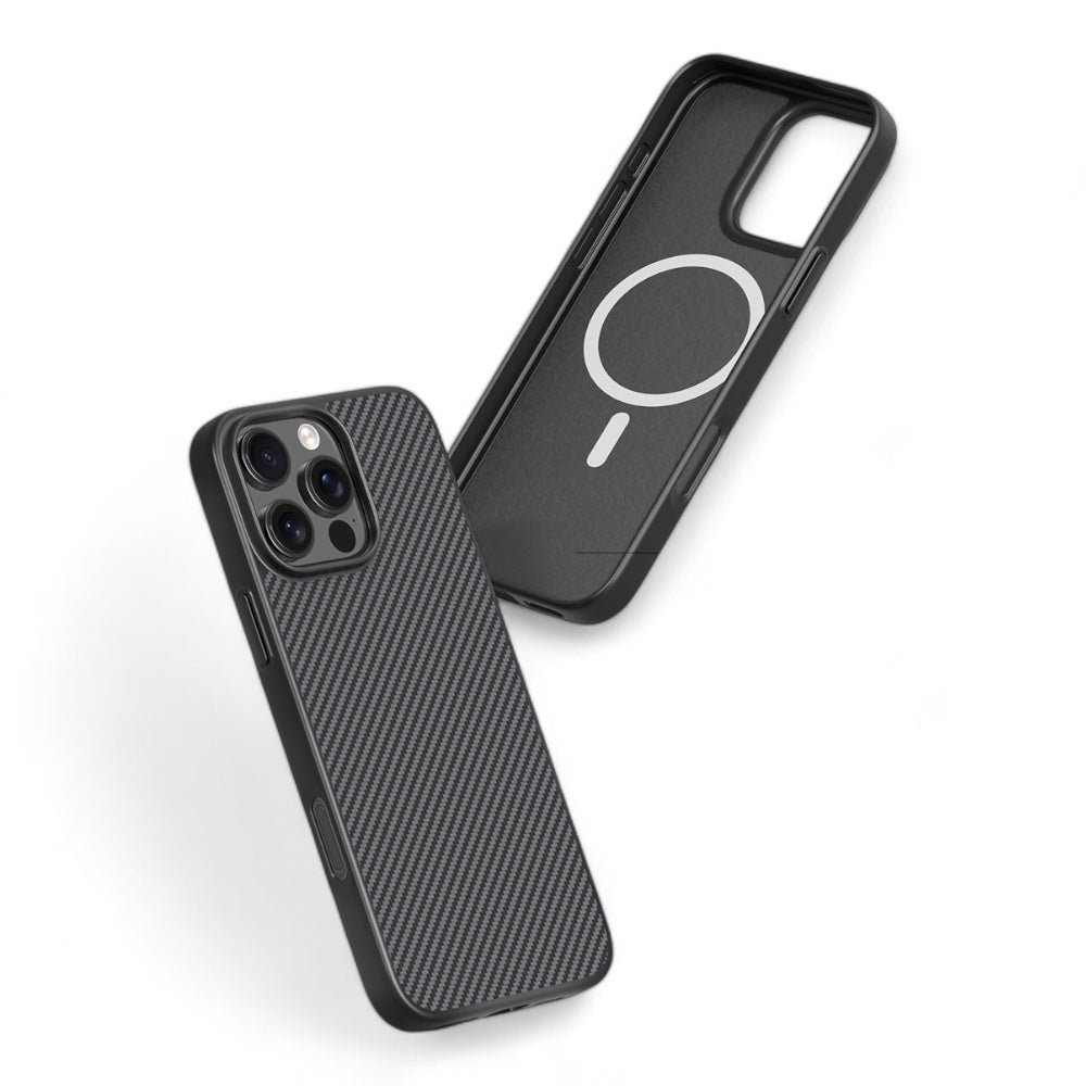 Estuche Devia MagSafe iPhone 16 Plus Kevlar - Negro — foto 3