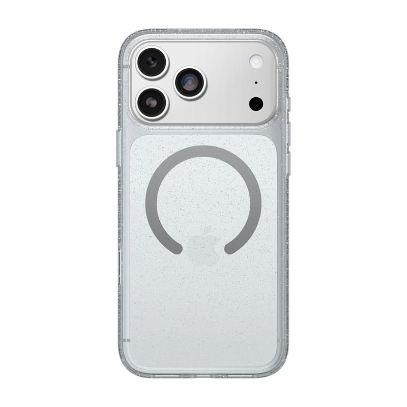 Estuche OtterBox Symmetry MagSafe iPhone 17 Pro Max Transparente Glitter