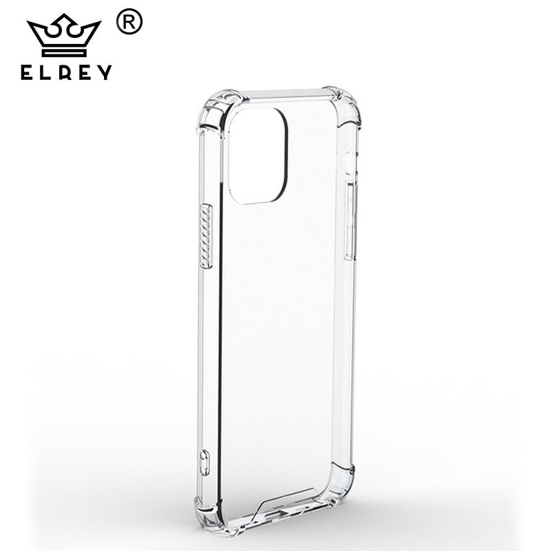 Estuche Protección el Rey Hard Case Reforzado Apple iPhone 13 Pro Color Transparente