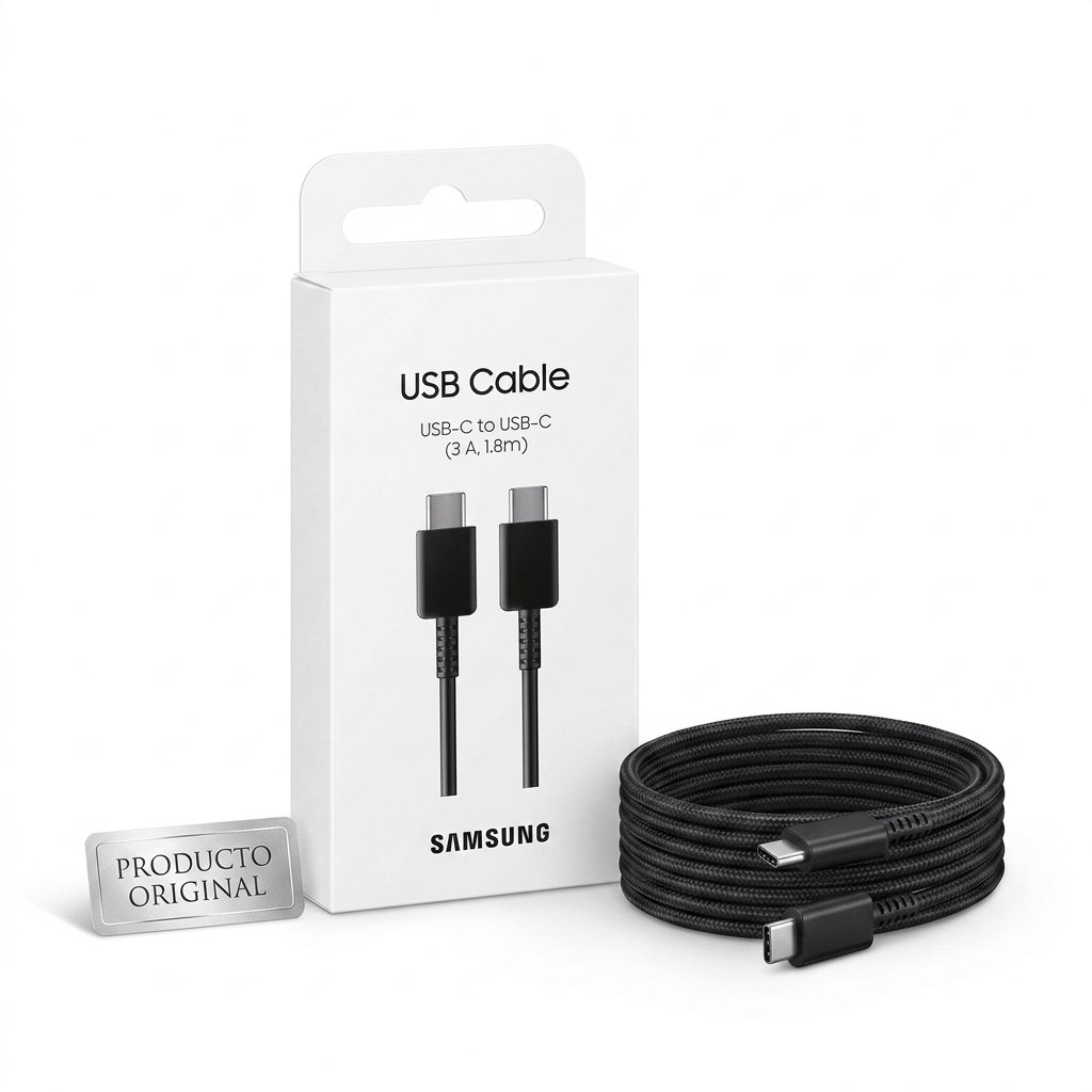 Cable Samsung USB-C a Usb0-c Cable S23 DE 1.8 Metros (ep-dw767) Original con Empaque Retail — foto 3