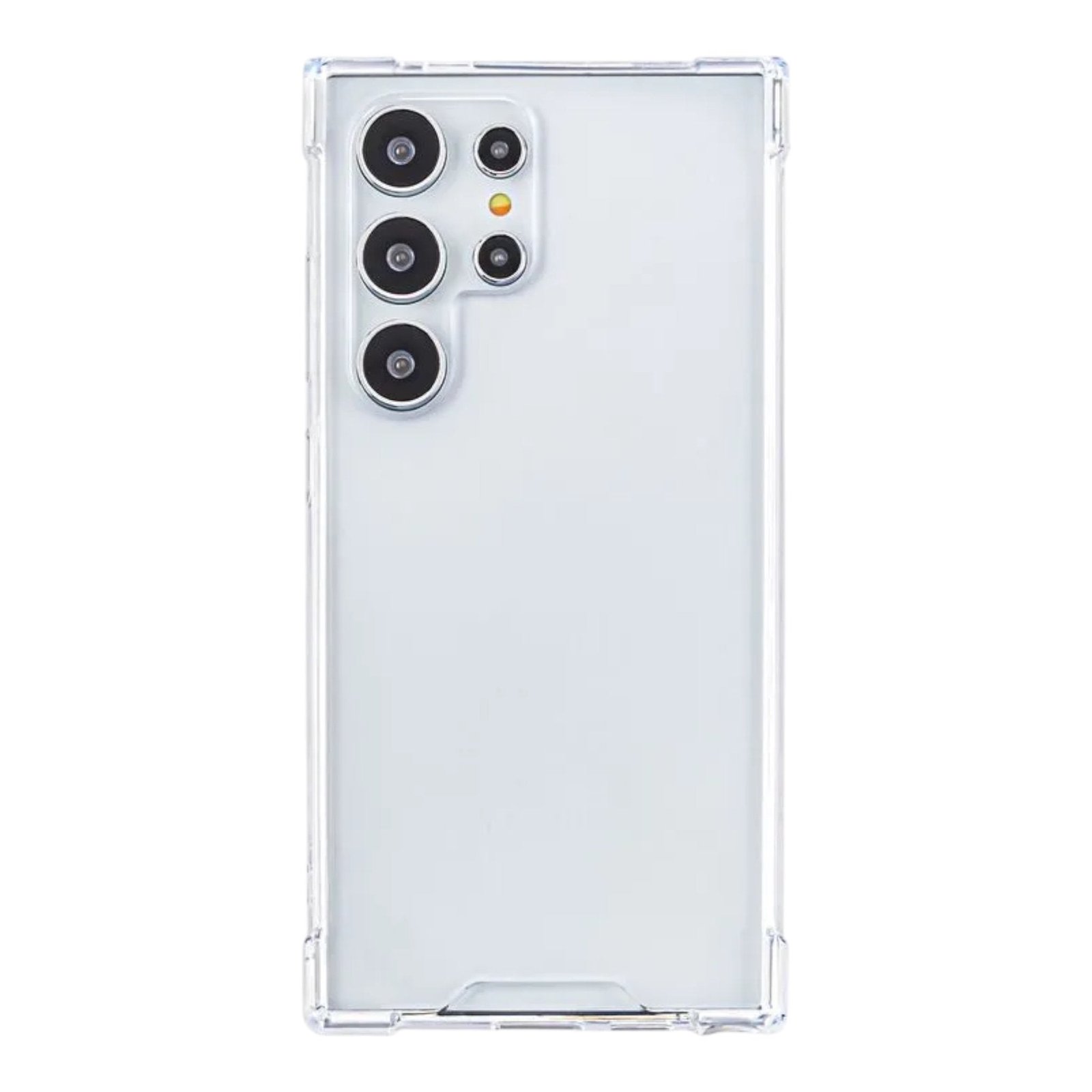 Estuche El Rey Botones Gris Color Transparente Samsung S25 ULTRA