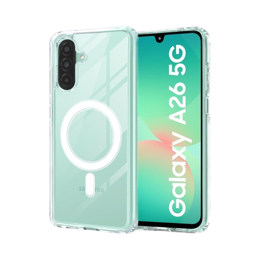 Estuche El Rey Samsung A26 Transparente con MagSafe