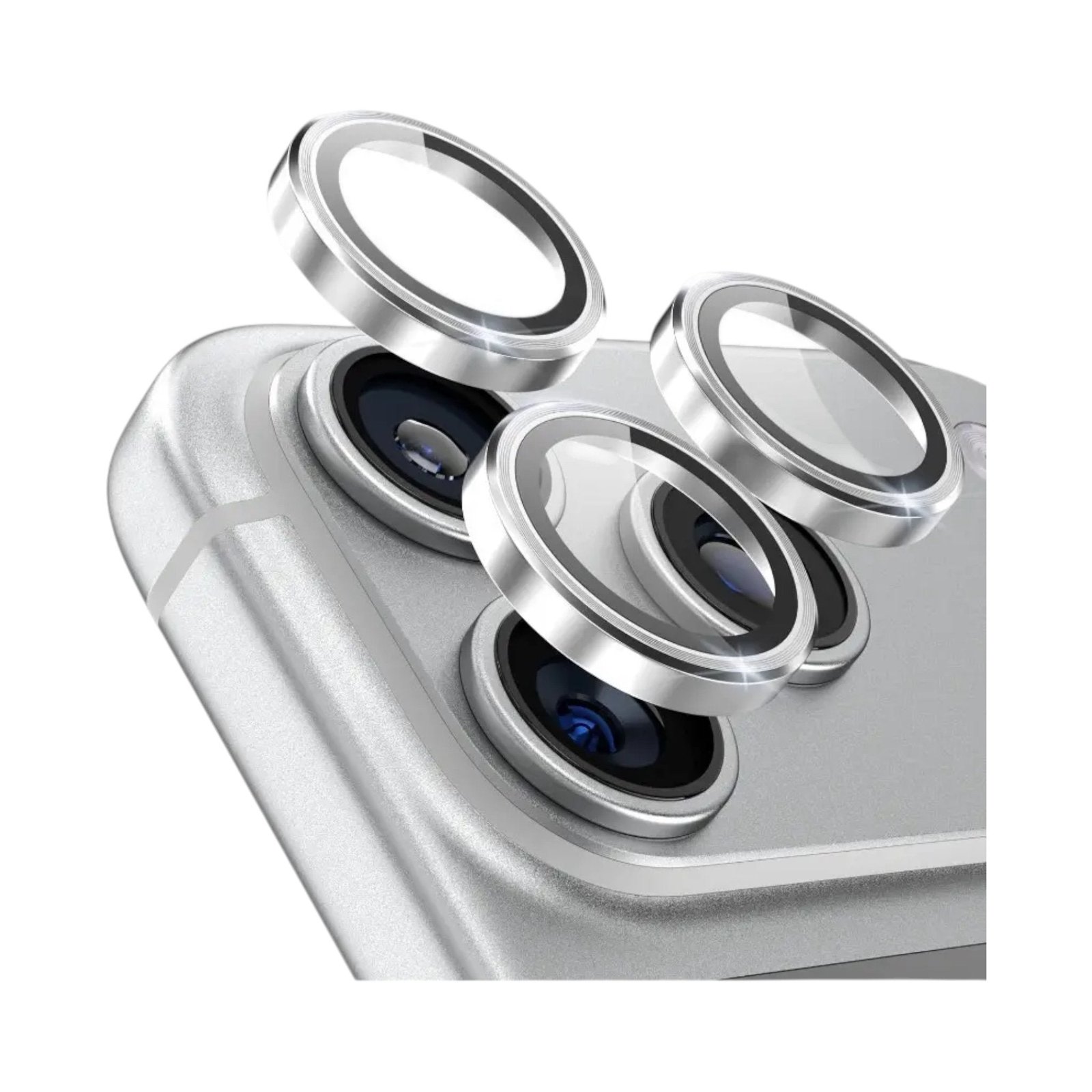 Vidrio Templado para Camaras Color Gris iPhone 17 Pro Max