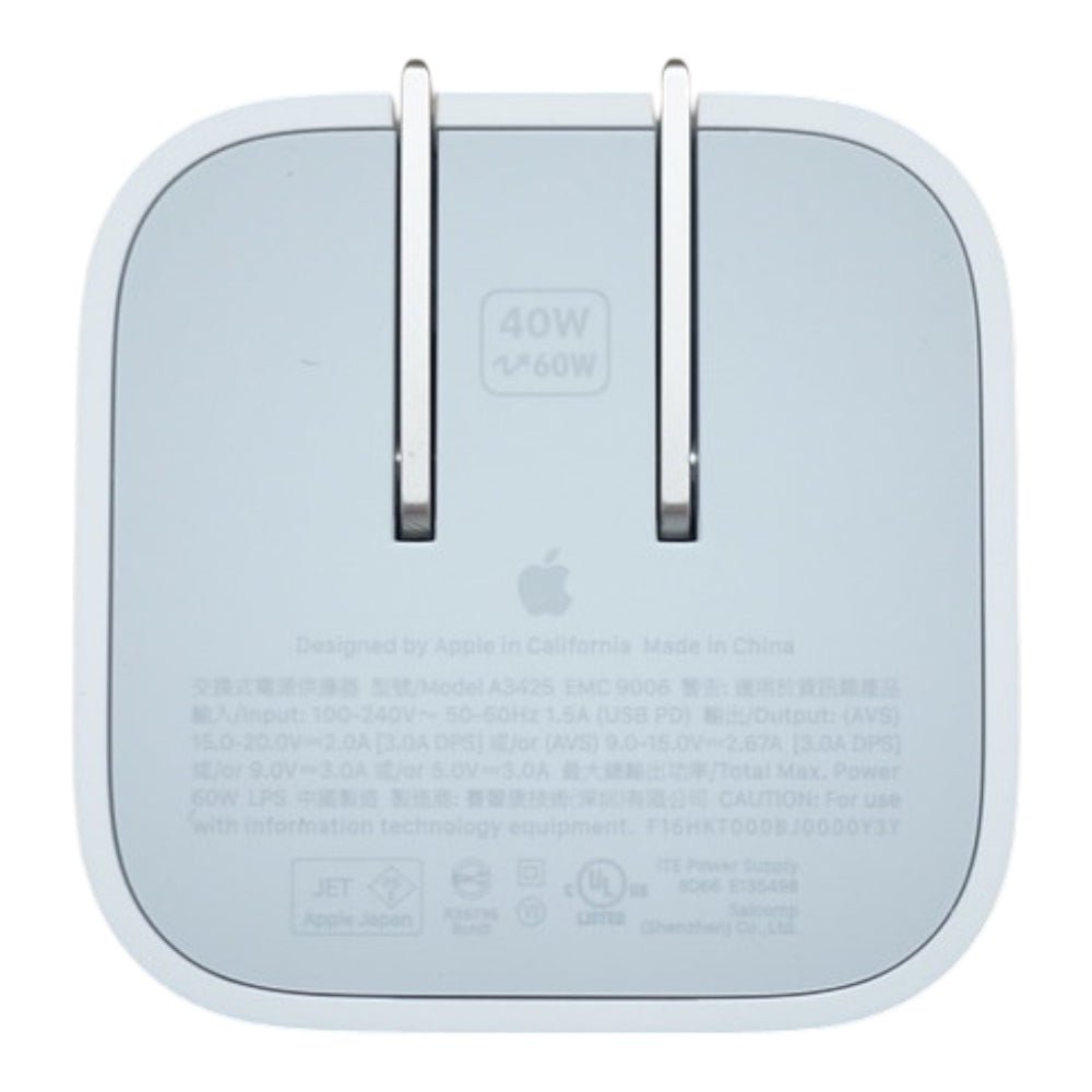 Cargador Apple 40w Dynamic Power Adapter With 60w Max — foto 3