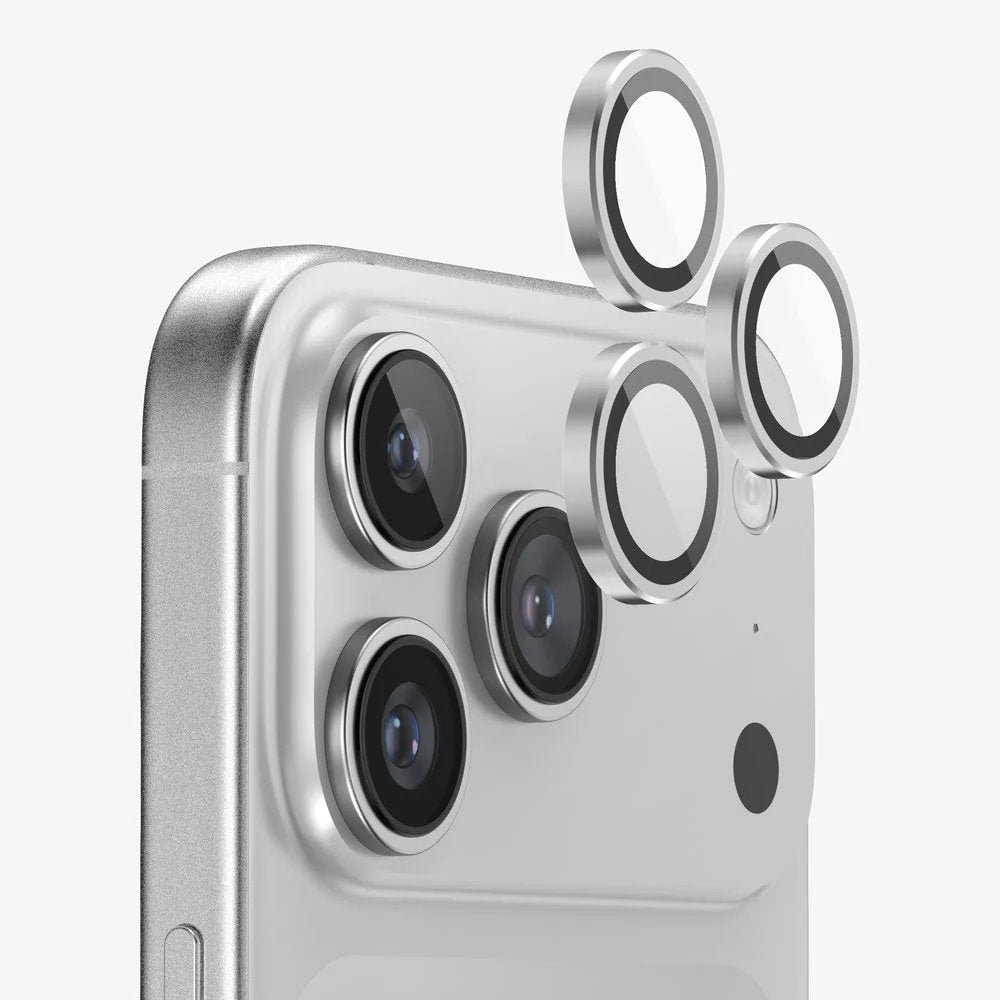 Vidrio Templado para Camaras Color Gris iPhone 17 Pro