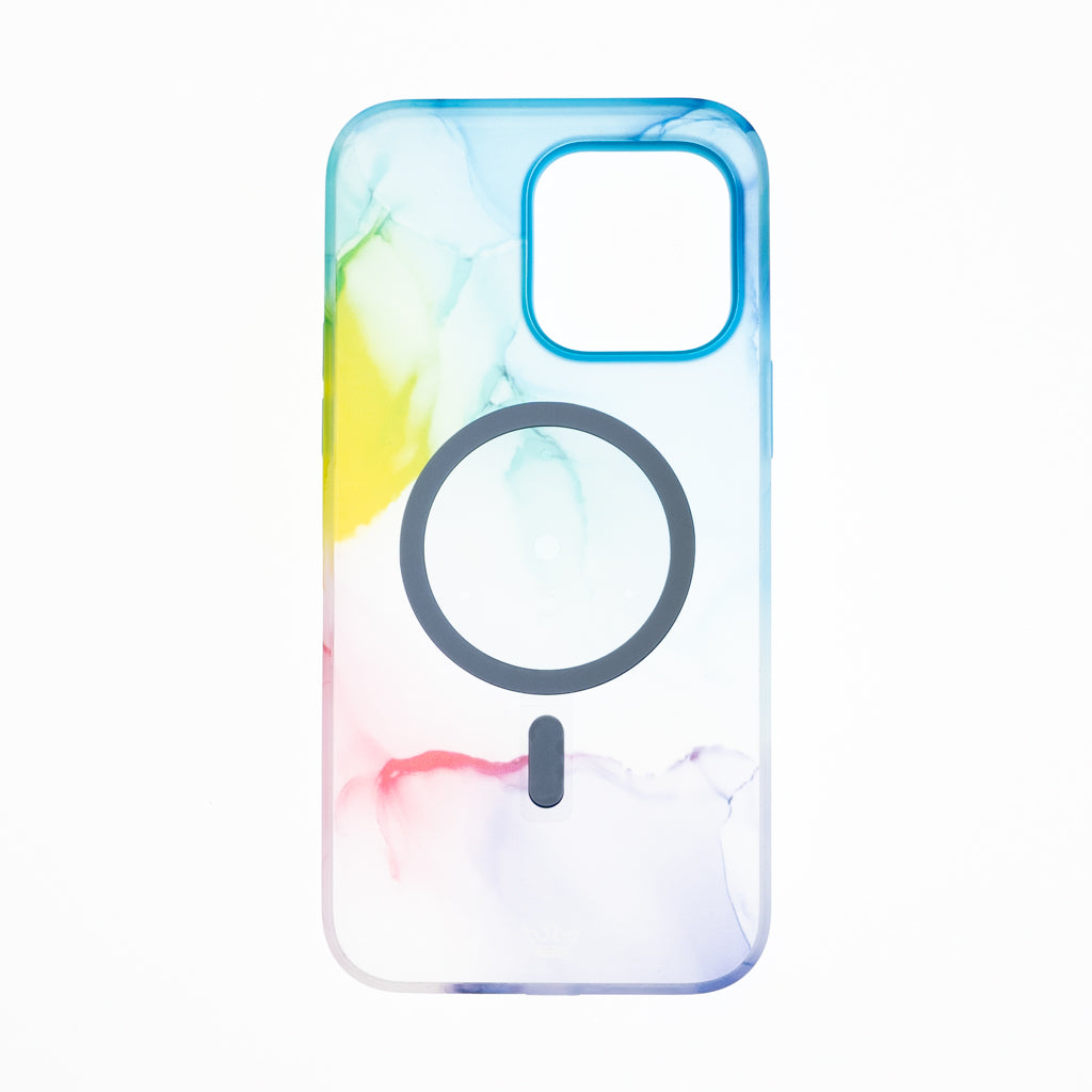 Estuche Clásico El Rey Figura Apple iPhone 14 Color Arcoiris — foto 5