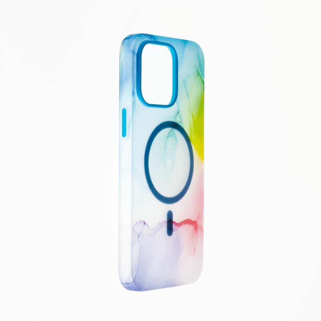 Estuche Clásico El Rey Figura Apple iPhone 14 Pro Color Arcoiris — foto 3