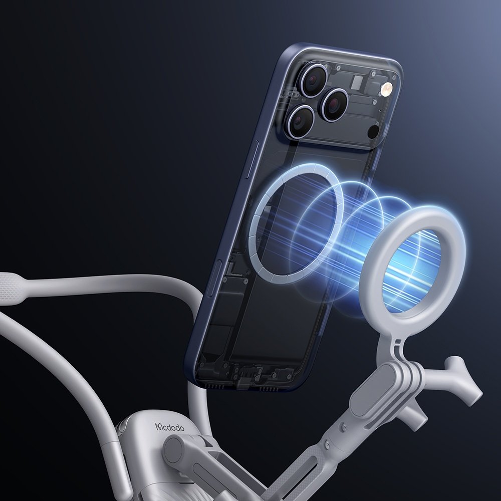 Accesorio McDodo Ss-3550 Soporte Magnético para Celular de Cuello Serie Nexlink Gris — foto 5