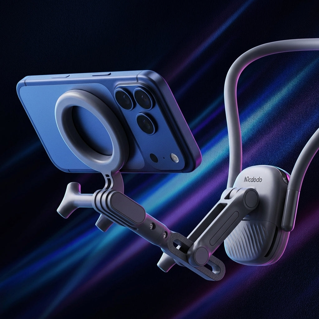 Accesorio McDodo Ss-3550 Soporte Magnético para Celular de Cuello Serie Nexlink Gris — foto 8