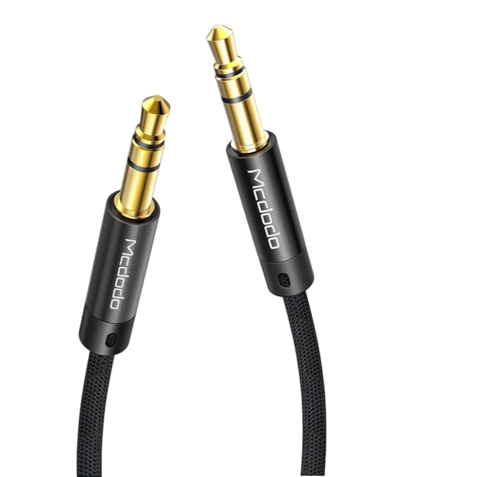 Cable McDodo Ca-6640 Cable Audio 3.5mm Macho a Macho 1.2m Negro — foto 2