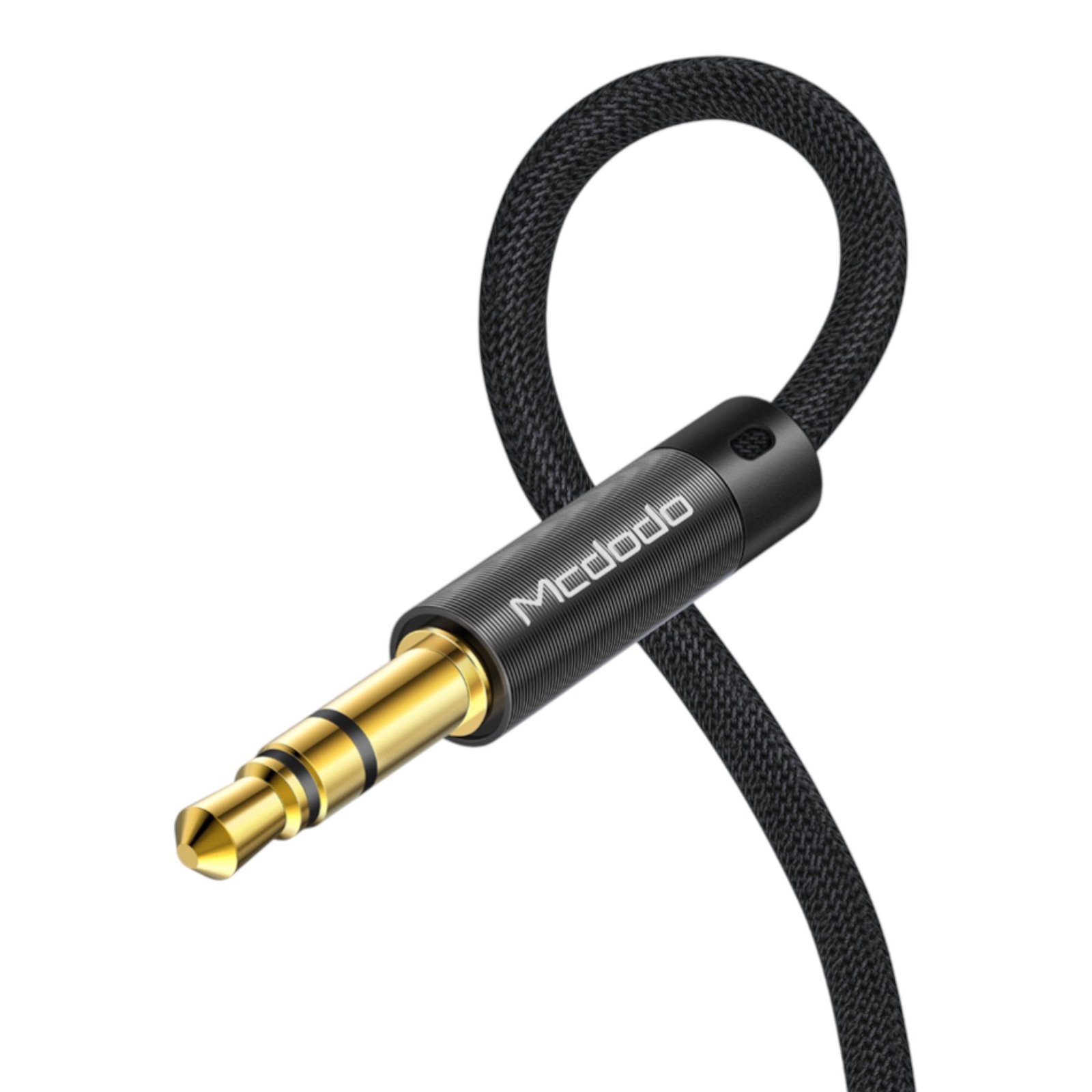 Cable McDodo Ca-6640 Cable Audio 3.5mm Macho a Macho 1.2m Negro — foto 3