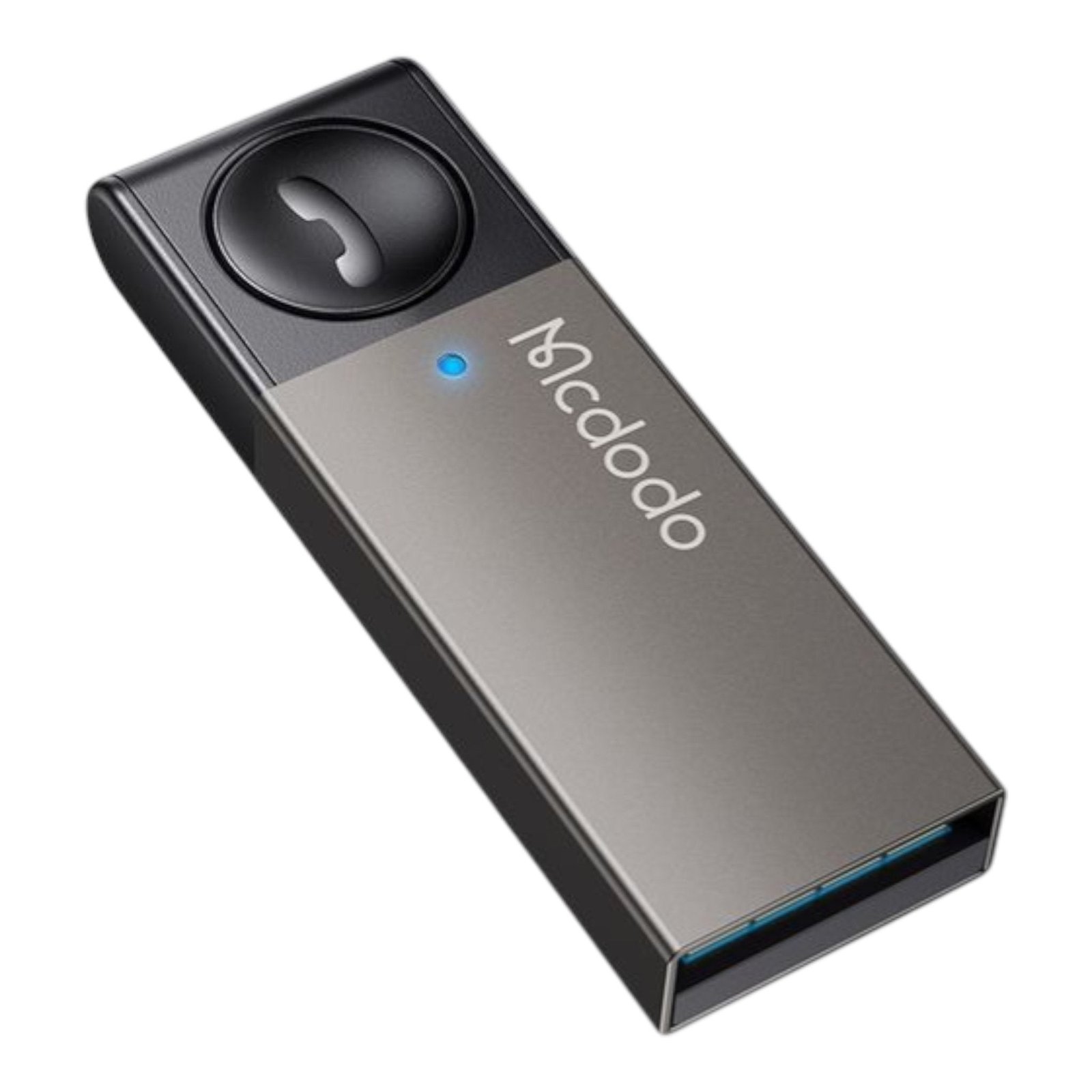 Cable McDodo Ot-8250 Adaptador Inalámbrico USB-A para Carro con Botón Multifunción Negro — foto 2