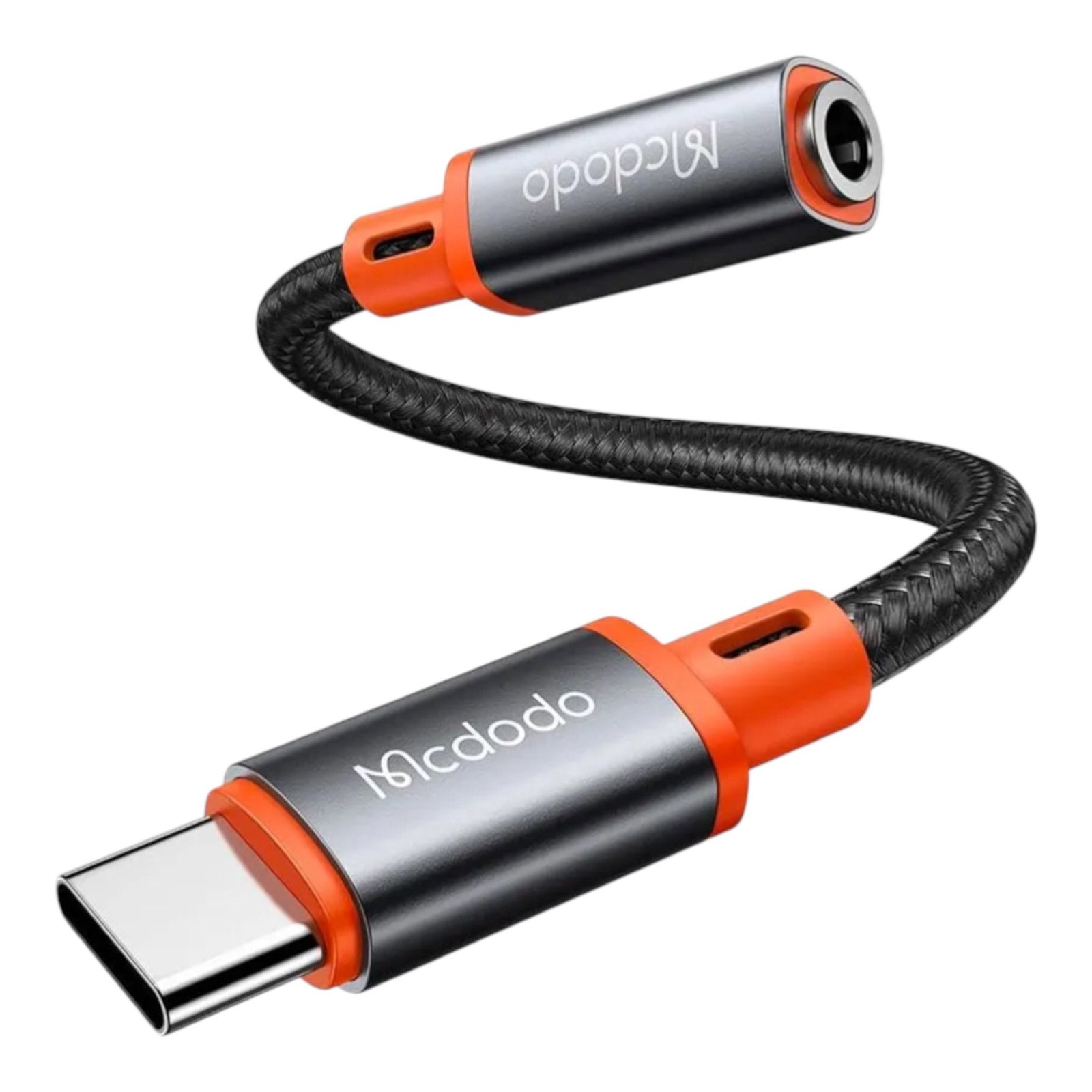 Accesorio McDodo Ca-7561 Adaptador Audio Tipo C a 3.5mm Hembra 11cm Gris — foto 2