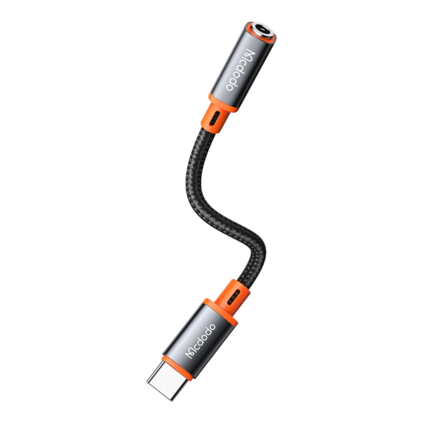Accesorio McDodo Ca-7561 Adaptador Audio Tipo C a 3.5mm Hembra 11cm Gris