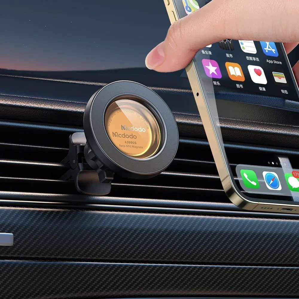 Accesorio McDodo Cm-4050 Soporte Magnético para Carro Negro — foto 4
