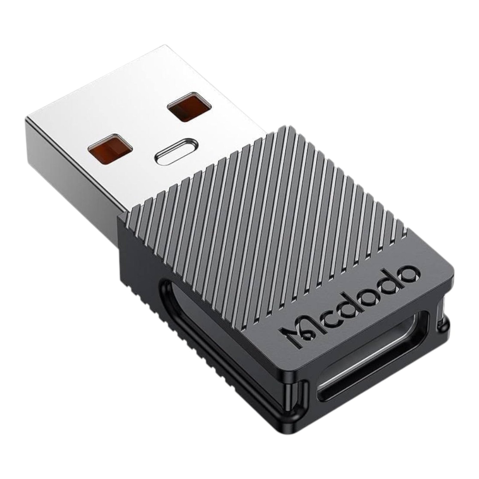 Cable McDodo Ot-6970 Convertidor Tipo C Hembra a USB-A 2.0 5A Negro