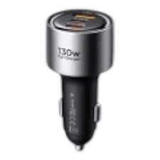 Cable McDodo Cc-3190 Cargador para Carro 130W 2 Tipo C + 1 USB-A Carga Rápida Serie Gana Negro — foto 2