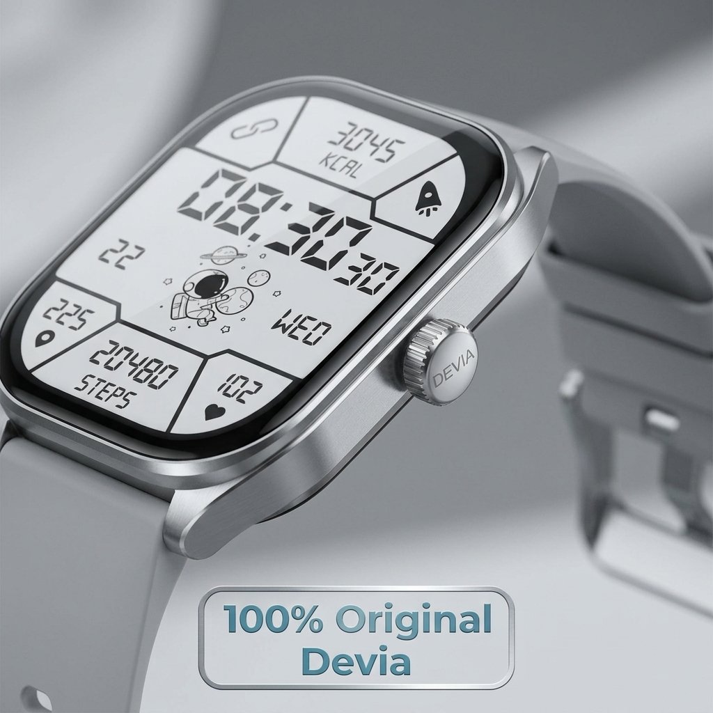 Accesorio Devia Smart Watch WT4 Color Silver — foto 2