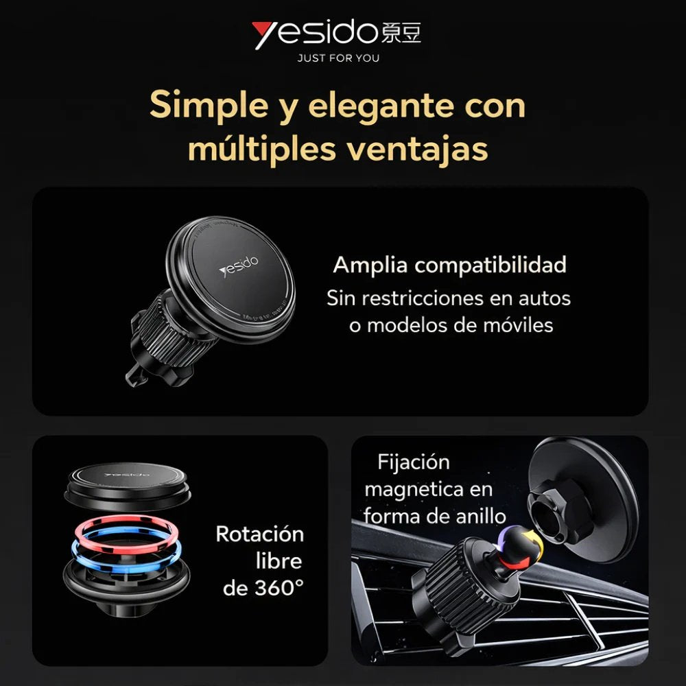 Accesorio Yesido magnet Holder C252 — foto 5