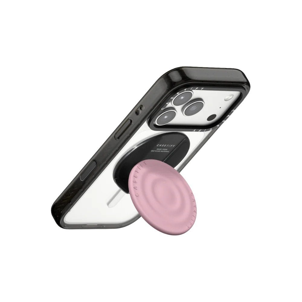 Accesorio Casetify Grip Stand Ripple Magsafe rosado — foto 2