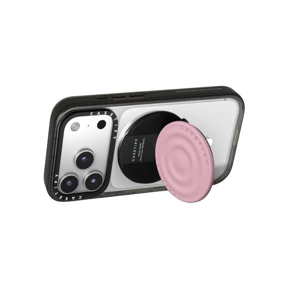 Accesorio Casetify Grip Stand Ripple Magsafe rosado — foto 3