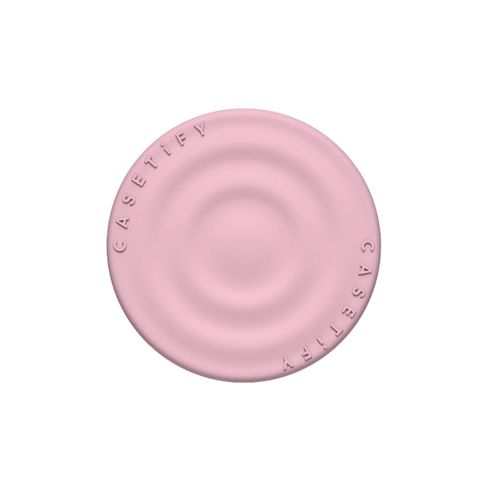 Accesorio Casetify Grip Stand Ripple Magsafe rosado